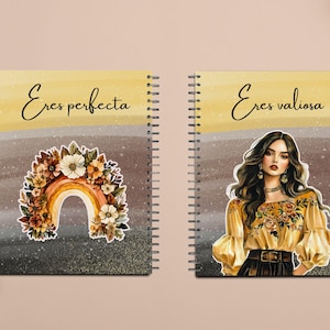 Images for agenda and notebook covers.