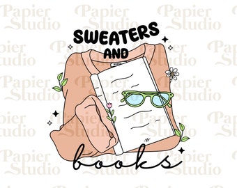 BOOKISH PNG SVG, Bookish png, Book clipart, Designs for Stickers, Bookish Clipart, Library clipart, Reading quote, Bookish illustration
