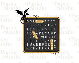 Fly Or Die PNG SVG, Trendy Bookish clipart, Cute Fantasy Fourth Wing Dragon png, Designs for Stickers, Aesthetic Commercial Use File Cut
