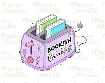 BOKLIG frukost PNG SVG, Boklig png, Bok clipart, Design för klistermärken, Bokmärken, Skjortor, Libbey-muggar och nyckelringar, Boklig clipart png