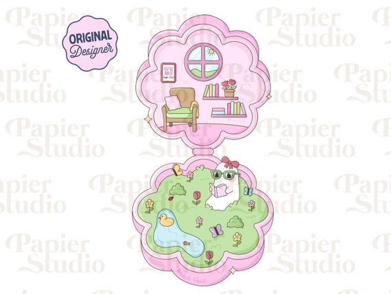 Cute Spring Bookish Ghost PNG & SVG, Cozy Floral Reading Art for Book lovers, Stickers, Magnetic Bookmarks, Merch
