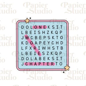 One More Chapter PNG SVG, Trendy Cute Bookish clipart, Designs for Stickers, Bookmark, Shirts & Mugs, Cute Aesthetic Commercial Use Cut File