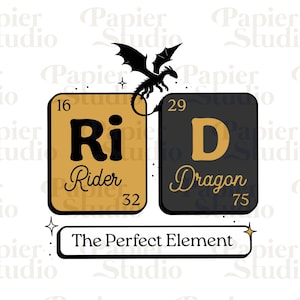 Rider Dragon The Perfect Element PNG SVG, Trendy Bookish clipart, Cute Fantasy Fourth Wing Dragon png, Designs for Stickers, Commercial Use