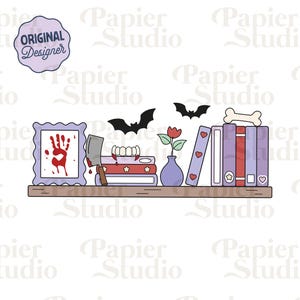 Horror Potions PNG SVG, Bookish clipart, Designs for Stickers, Trendy Aesthetic for Book Lovers, Commercial Use, True Crime png