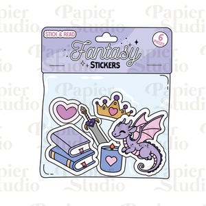FANTASY Stickers PNG SVG, Trendy Bookish clipart, Cute Fourth Wing Dragon png, Designs for Stickers, Commercial Use Cut File