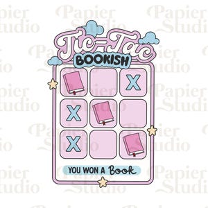 Tic Tac LIVRE PNG SVG, clipart livresques mignons, dessins pour autocollant, png de bibliophile, fichier de coupe pour usage commercial, esthétique tendance pour les amateurs de livres
