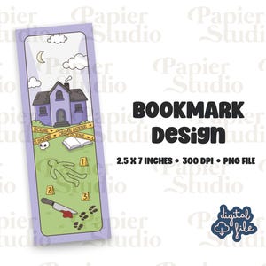 Thriller Book Club Bookmarks Design PNG, Trendy printed bookmark, Cute Bookish Book mark, Printable True Crime book marks for Commercial use