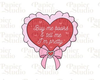 Buy Me BOOKS PNG SVG, Cute Bookish clipart, Designs for Stickers, Booklover png, Commercial Use Cut File, Trendy Aesthetic for Book Lovers