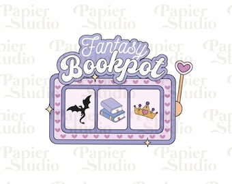 Fantasy Bookpot PNG SVG, Aesthetic Bookish clipart, Cute Fourth Wing Dragon png, Designs for Stickers, Trendy for Book Lovers Commercial Use