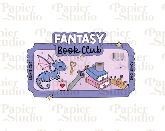 FANTASY Buchclub PNG SVG, trendige Bücherwurm Clipart, süße Fantasy Vierter Flügel Drachen Png, Designs für Aufkleber, künstlerische kommerzielle Nutzung Datei Schnitt