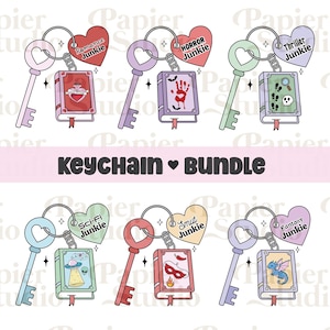 BOOKISH Bundle PNG SVG, Trendy Cute Bookish clipart, Designs for Stickers, Bookmark, Shirts & Mugs, Cute Aesthetic Commercial Use Cut File