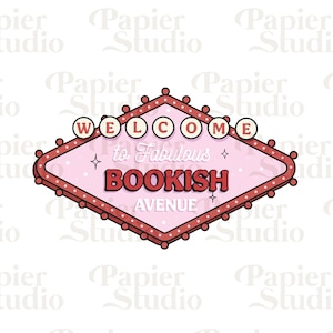 LIVRES Avenue PNG SVG, clipart livresques mignons, dessins pour autocollants, png Booklover, fichier de coupe pour usage commercial, esthétique tendance pour les amateurs de livres
