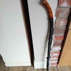 irish hand crafted Blackthorn walking stick