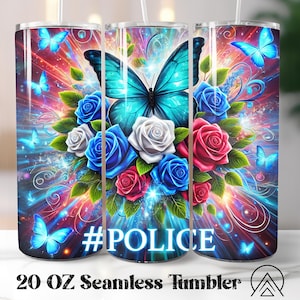 Police Seamless Tumbler Wrap Police Life Tumbler Sublimation Police Tumbler Designs Police Tumbler PNG, Gifts for Police, Digital files