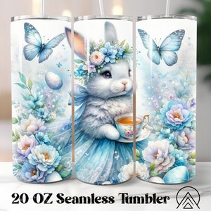 Osterhase Becher wickeln, Ostern Becher Sublimation png, Osterhase Becher Designs, Frühlingsbecher png, Geschenke für sie, Digitale Dateien