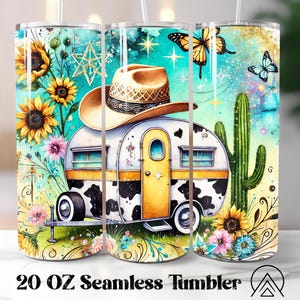 Gobelet de camping sans couture Gobelet de camping-car Sublimation Adventure Tumbler Designs Camp More Worry Less Tumbler, Cadeaux pour campeur, Fichiers numériques
