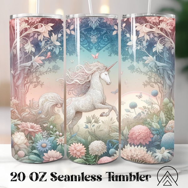 Unicorn Hand Drawing tumbler wrap png, Unicorn tumbler sublimation png, Unicorn tumbler designs, Gifts for her, Digital files