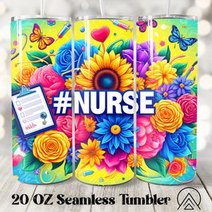 Nurse Seamless Tumbler Wrap Nurse Life Tumbler Sublimation Medical Tumbler Designs Nurses Tumbler PNG, Gifts for Nurse, Digital files