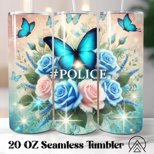 Police Seamless Tumbler Wrap Police Life Tumbler Sublimation Police Tumbler Designs Police Tumbler PNG, Gifts for Police, Digital files