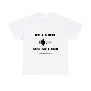 Be a Voice, Not an Echo