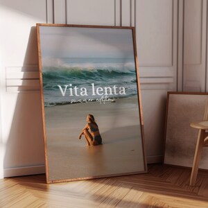 Cartel retro de revista, impresión retro de los años 70, arte de pared negro, cartel de tacones altos, cartel de casa de verano, arte psicodélico, impresión de moda, arte trippy