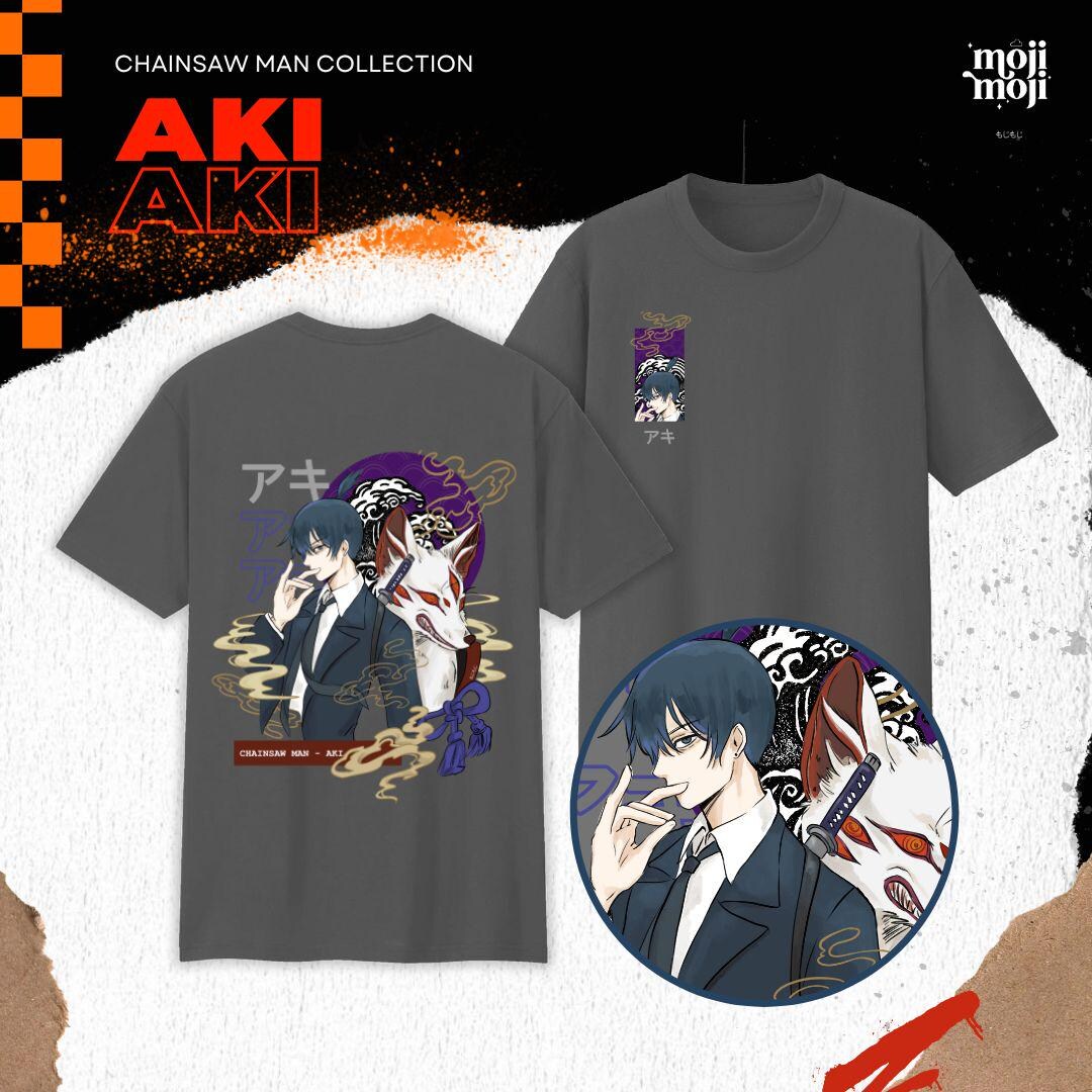 Chainsaw Man Aki Shirt Aki Hayakawa Anime Tshirt Aki Chainsaw Man ...