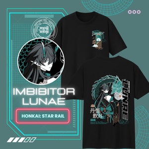 Imbibitor Lunae Honkai Star Rail Shirt, Honkai: Star Rail T-shirt, Imbibitor Lunae Merch, Dan Heng theme Merch, Gamer Shirt, Gifts Gamers