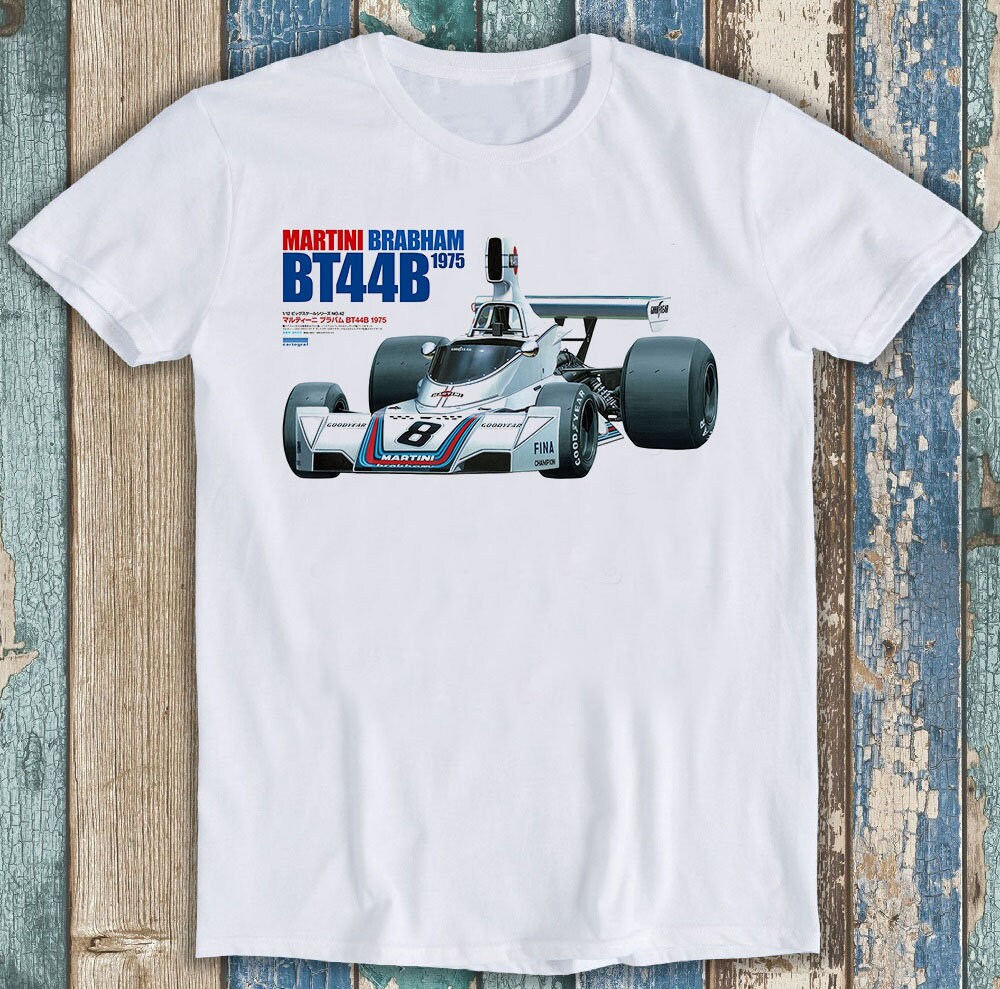 Martini Brabham BT44B 1975 Le Mans 24 Heures Racing Team Japanese T Shirt  P1241 