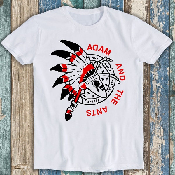 Adam Ant muziek voor mensen Punk Rock Meme grappig cadeau T-shirt P1275