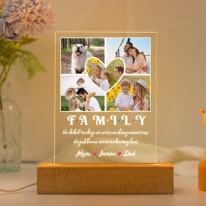 Personalisiertes Foto-LED-Nachtlicht, Besties-Fotogeschenke, Freundschaftsgeschenk, Seelenschwestern-Geschenk, personalisiertes Geschenk für BFF, Geburtstagsgeschenk für Freund