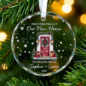 Custom House "Home Sweet Home" Ornament. Order Yours In