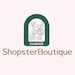 ShopsterBoutique store logo