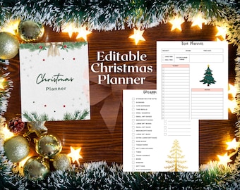 Printable christmas planner | Holiday Harmony Planner | Festive Planning | Christmas Countdown | Jolly Holiday Printables | Organized Cheer