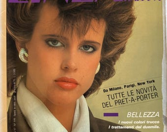 Linea Italiana No. 119 – Vintage Fashion Magazine 1981 – Milan Paris NY Prêt-à-Porter, Guy Bourdin, Future Beauty – IT/EN