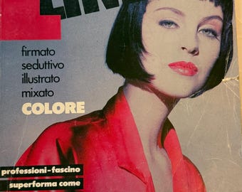 Linea Italiana No. 4 – Vintage Fashion Magazine 1985 – Color Special, Neostampati, 80s Body Trends – IT/EN