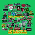 Embroidered Heavy Metal Rock Music Patch: Iron On / Sew On Jacket, Hat, Backpack product logo