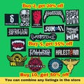 Rock Music Patch , Rock Heavy Metal Patch , Sew Or Iron On Embroidered Rock Music Patch , Patch for Jackets , Backpack , Hat , Gift For him
