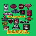 Heavy Metal Band Embroidered Patch – Iron or Sew On Applique for Jacket or Backpack product logo