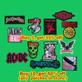 Heavy Metal Embroidered Patch – Iron or Sew On – Punk Goth Gift for Jackets product logo
