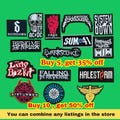 Heavy Metal Embroidered Patch – Iron On or Sew On Badge for Jackets, Vests & Backpacks product logo