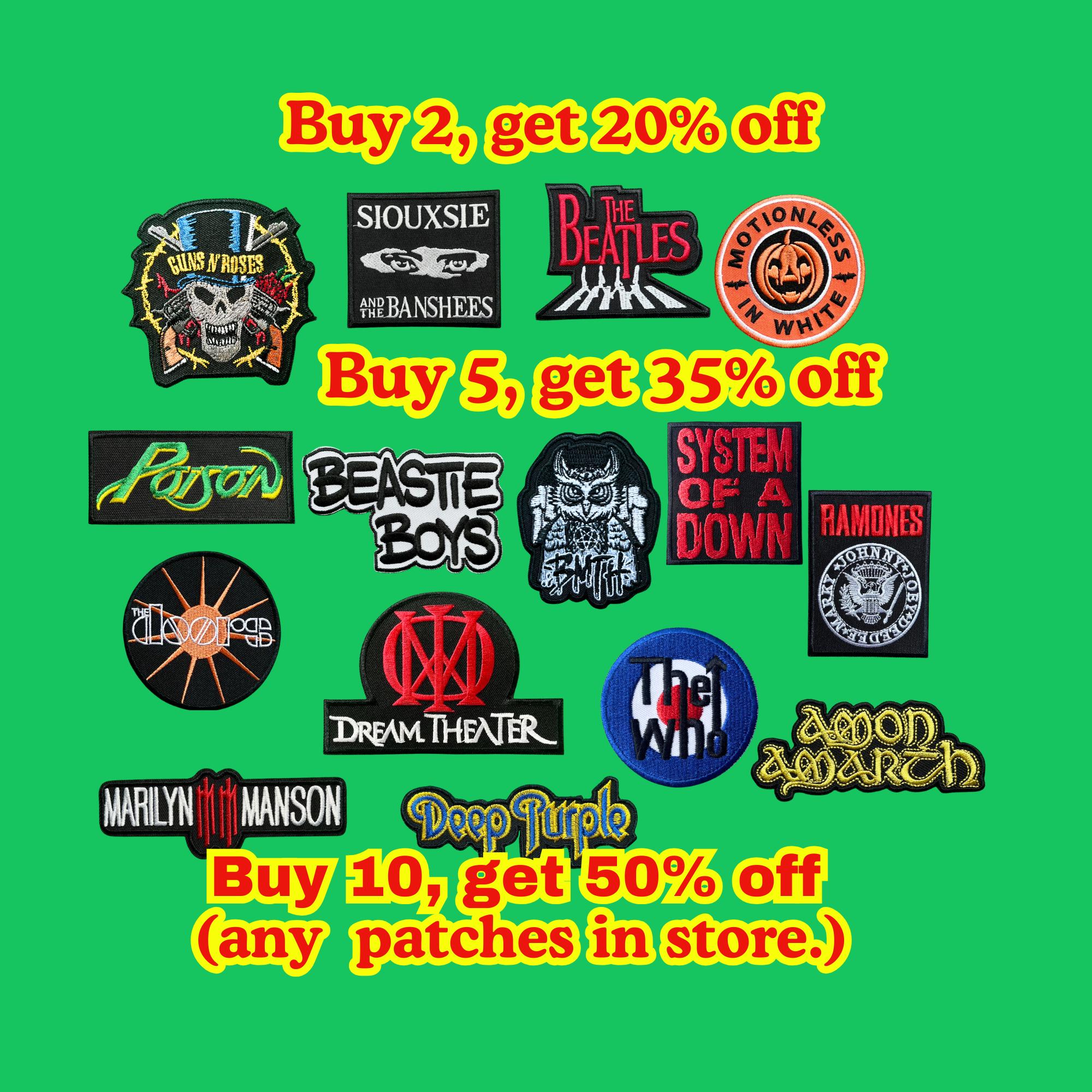 Patch Green Day "Grenade Logo" - Www. Onlineshop For Merch