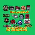 Rock Music Patch – Heavy Metal Sew or Iron-On Badge for Jacket, Hat, Backpack product logo