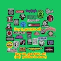 Embroidered Heavy Metal Rock Music Patch: Iron On / Sew On Jacket, Hat, Backpack product logo