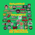 Rock Music Patch – Heavy Metal Sew or Iron-On Badge for Jacket, Hat, Backpack product logo