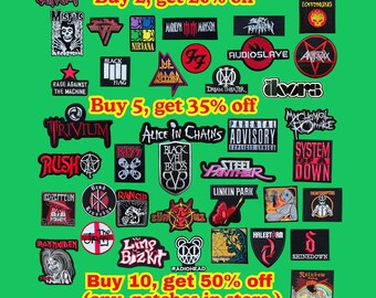 Enter Shikari Iron On Embroidered Patch - Foto 3