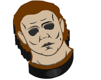 Horror Movie Slasher Straw Topper STL File (8.5mm & 10mm)