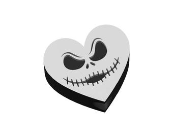 Heart Jacks Straw Topper STL-Datei in 2 Größen zum Herunterladen und Drucken auf Ihrem eigenen 3D-Drucker