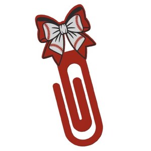 Paja con doble lazo de béisbol CLIPMARK: Archivo STL de impresión 3D Archivo 3MF incluido