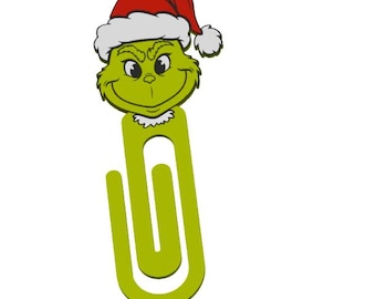 Kawaii Grumpy Grouch Bookmark STL File (Digital Download)