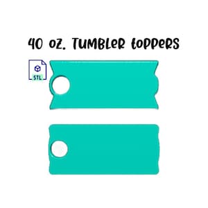 40oz Tumbler Topper Blanks: 3D Printer STL File
